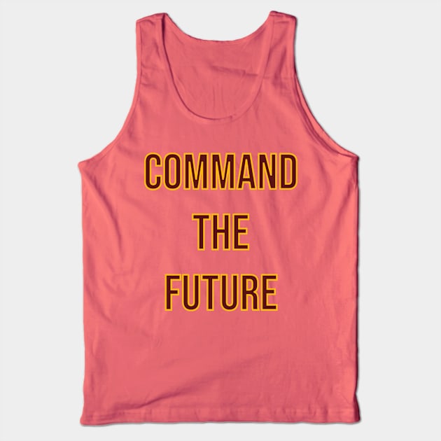 Command The Future - Washington Commanders Tank Top by Amrskyyy